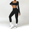 Women's 2-Piece Yoga Set with High Waist Leggings and Sports Bra