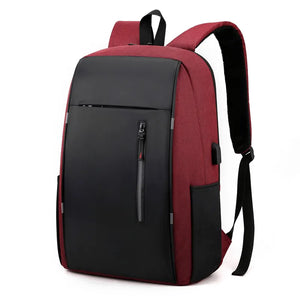 Multifunctional Men's Waterproof Backpack with USB Port