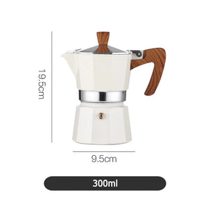 Coffee Pots Moka Pot Espresso Aluminum Maker Kettle Stove Filters