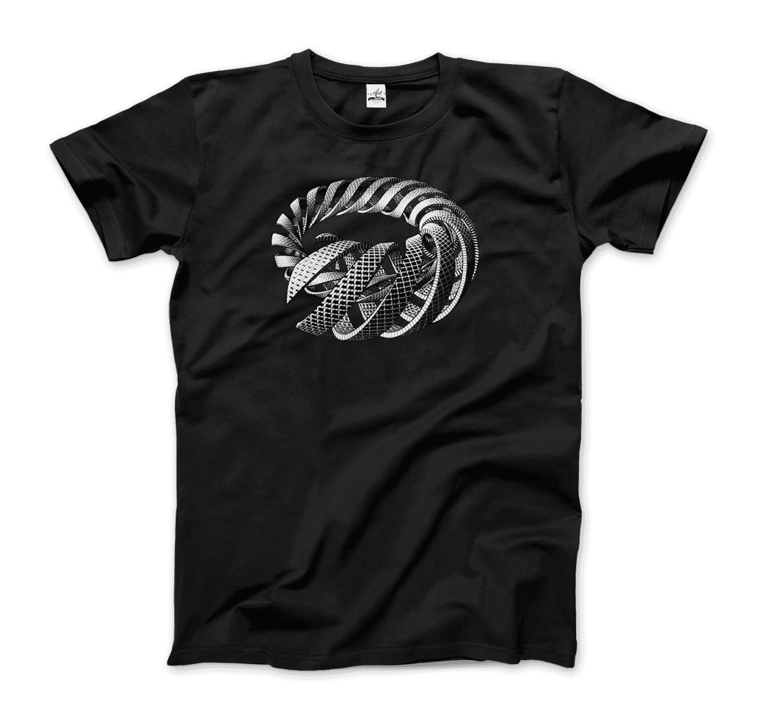 MC Escher Spirals Art T-Shirt