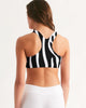 Graphic Zebra Women's Seamless Sports Bra