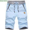 Linen Men's Summer Casual Shorts - Cotton Bermuda Joggers