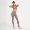 Women's 2-Piece Sportswear Set - Sports Bra and Leggings