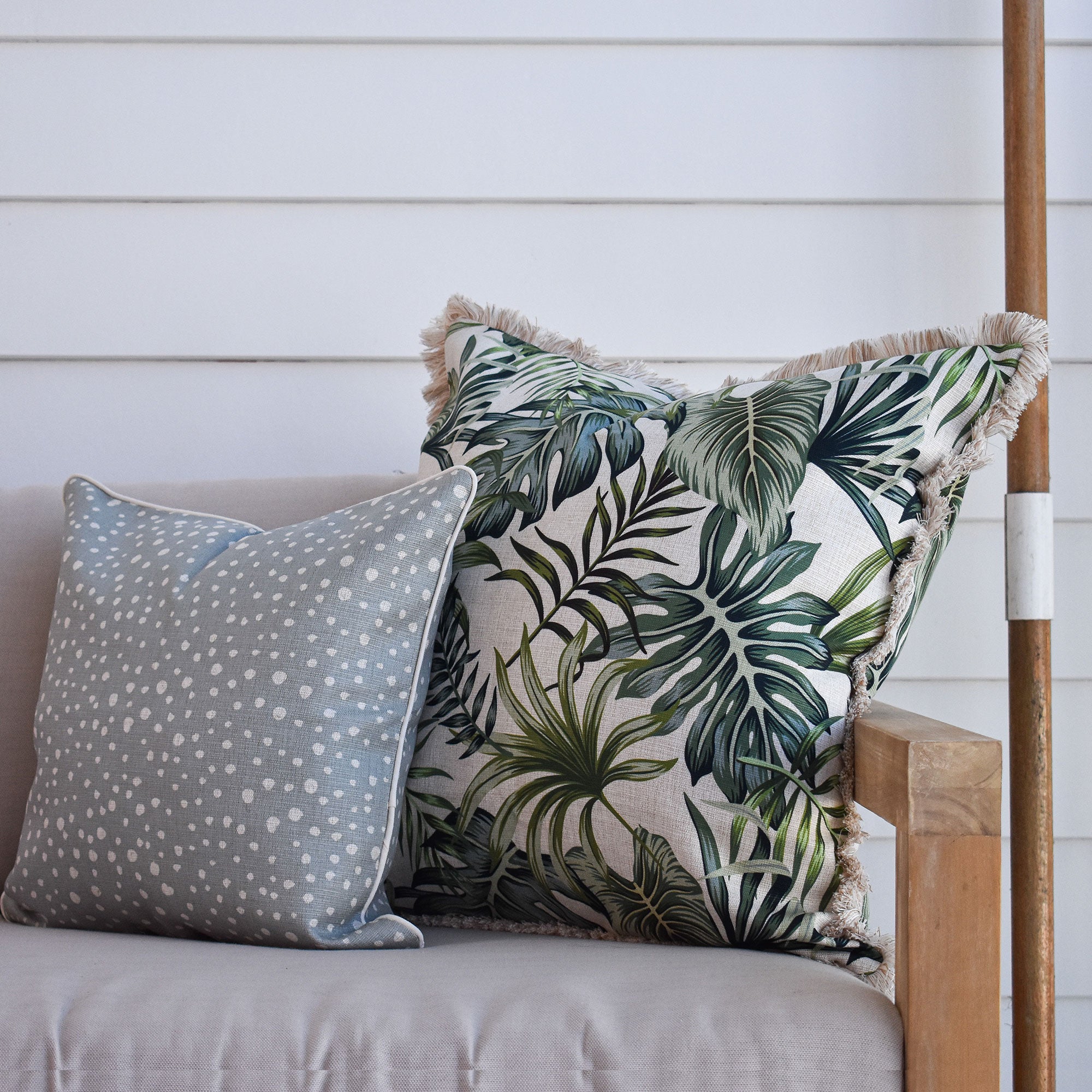 Cushion Cover-Coastal Fringe-Boracay-60cm X 60cm