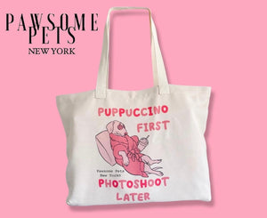 Tote Bag - Puppuccino First