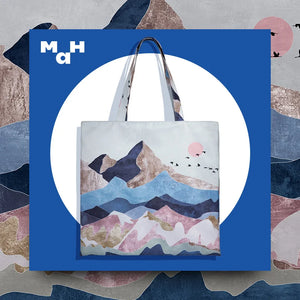 Stylish Print Tote Bag