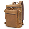 Men's Custom Leather Laptop Backpack