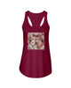 Ladies' Beloved Print Racerback Tank