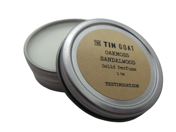 Oak-Moss and Sandalwood Solid Perfume