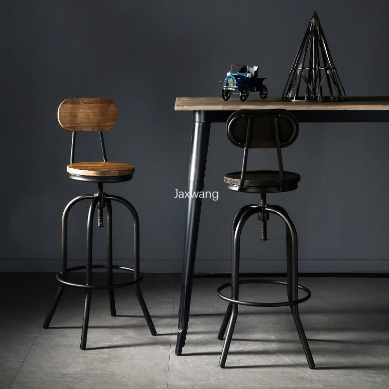 Chaises de bar style industriel Loft