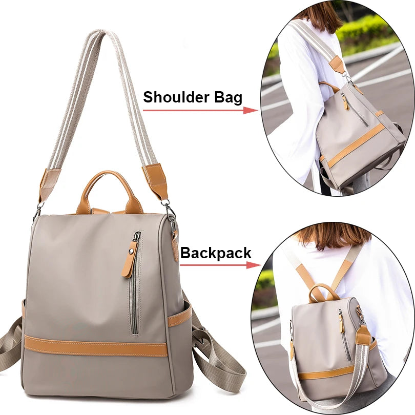 Waterproof Anti-Theft Women's Backpack - Large Capacity, High Quality