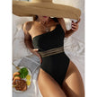 TW Women's One-Shoulder Sexy One Piece Swimsuit