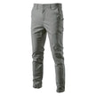 Casual Cotton Slim Fit Solid Color Men's Trousers - Spring/Autumn