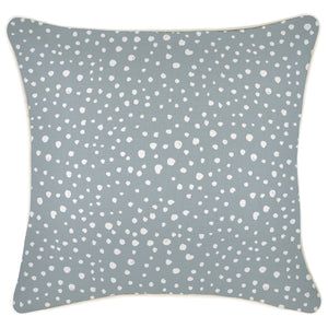 Housse de coussin-Avec passepoil-Fumée lunaire-45cm X 45cm