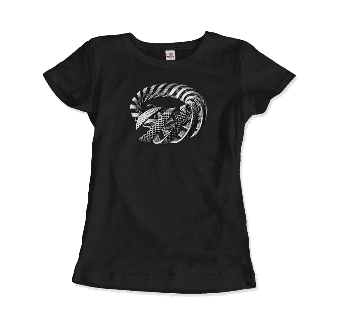 MC Escher Spirals Art T-Shirt