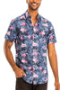 Digital Print Hawaiian Short Sleeve Shirt