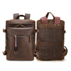 Men's Custom Leather Laptop Backpack