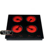 4-Head Electric Ceramic Cooktop – Versatile Built-In Stove for Cooking