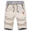 Linen Men's Summer Casual Shorts - Cotton Bermuda Joggers