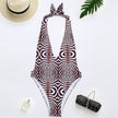 Snake Skin Bikini for Women Beachwear Cover Up One Piece Swimsuit Swimwear