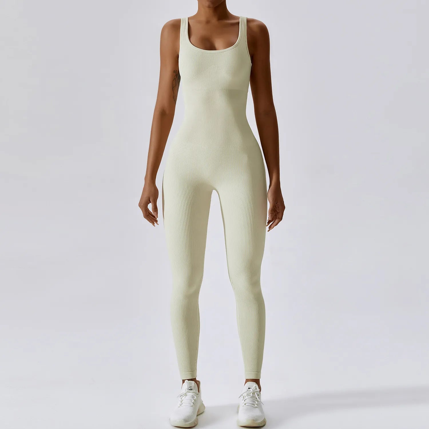 Spring Seamless One-Piece Yoga Suit