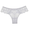 Sensual Lace Embroidered Thong – Temptation Low-Waist, Transparent Design