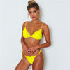 Elegant Women's Summer Beach Dress & Bikini Set - Pure Color