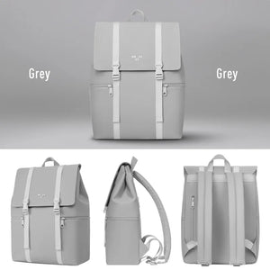 Solid Color Laptop Backpack