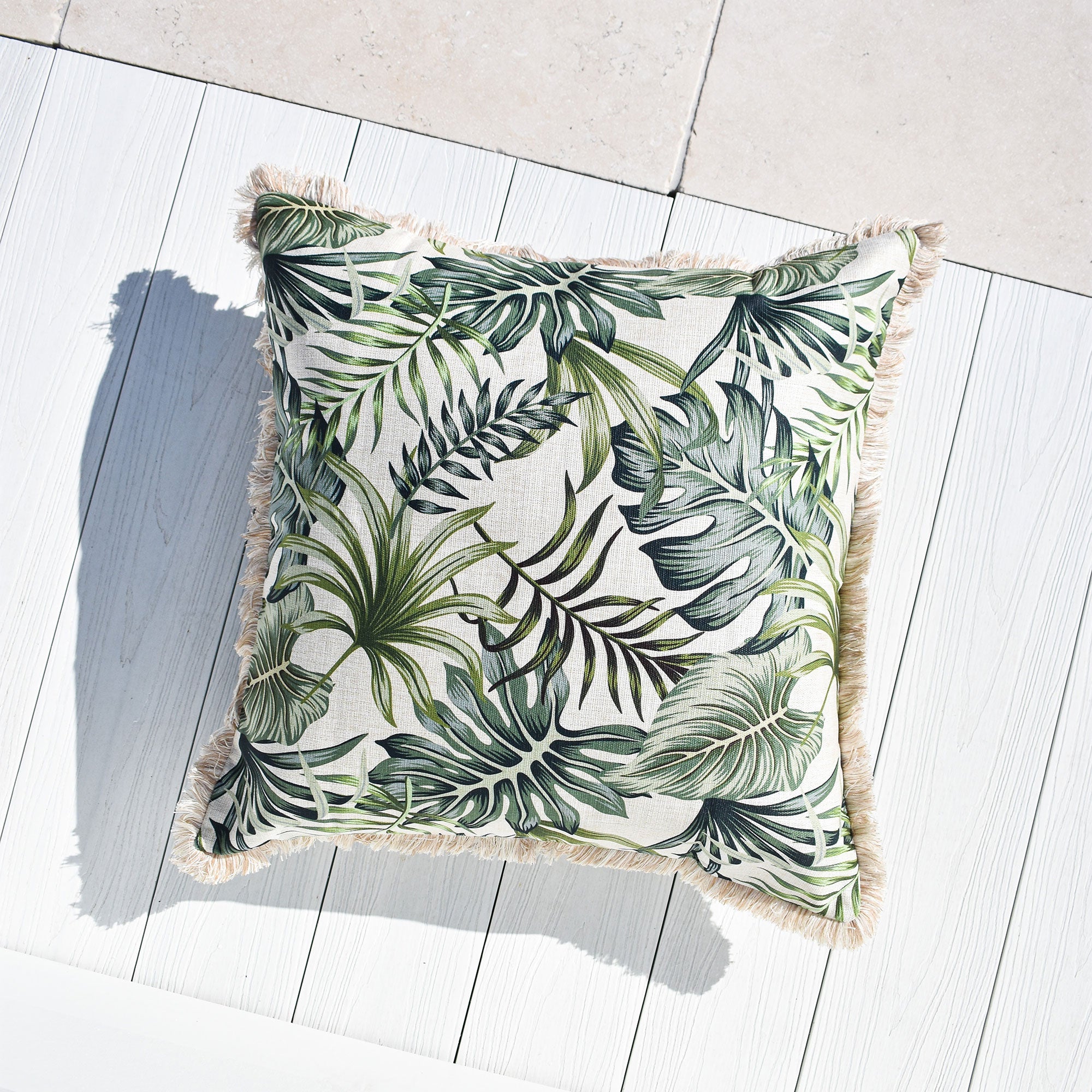 Cushion Cover-Coastal Fringe-Boracay-60cm X 60cm