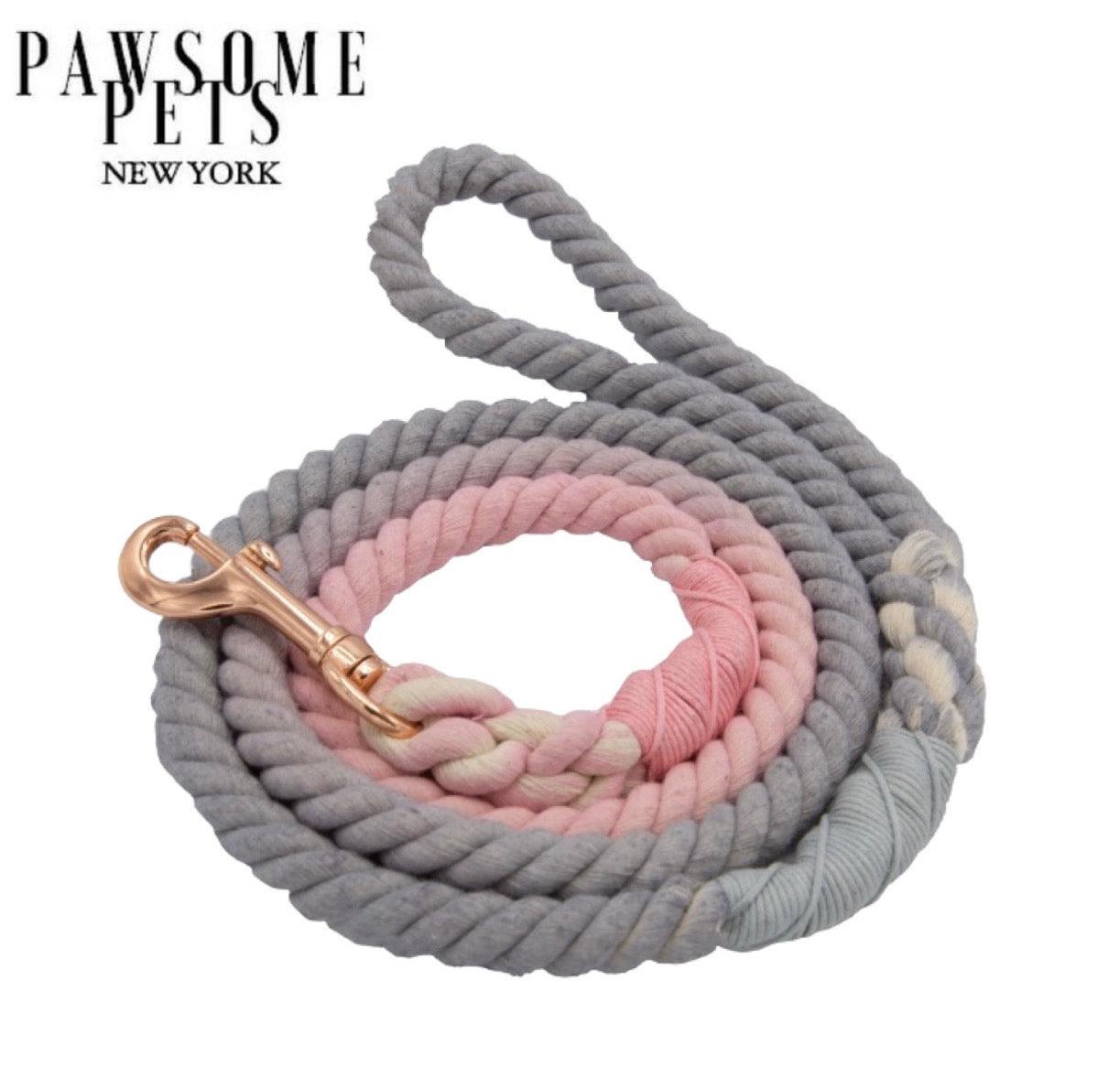 Rope Leash - Camellia