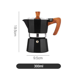 Coffee Pots Moka Pot Espresso Aluminum Maker Kettle Stove Filters