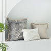 Cushion Cover-Coastal Fringe-Solid Natural-45cm X 45cm