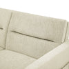 Beige Loveseat Sofa Bed with Pull-Out Bed, Adjustable Back & Arm Pockets