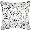 Cushion Cover-With Black Piping-Lunar-45cm X 45cm