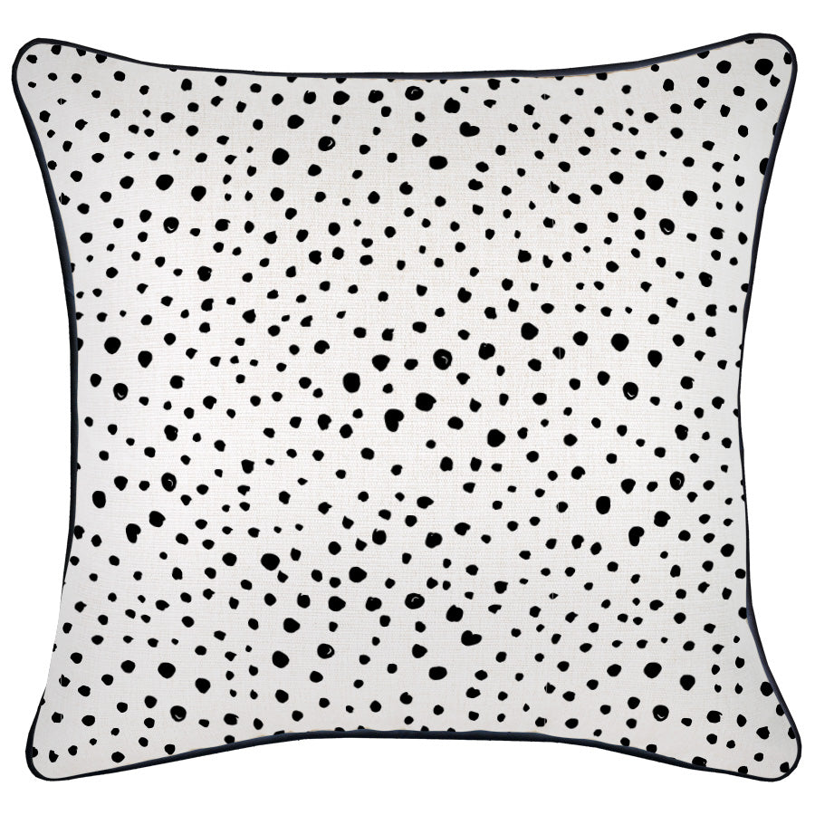 Cushion Cover-With Black Piping-Lunar-60cm X 60cm