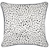 Cushion Cover-With Black Piping-Lunar-60cm X 60cm