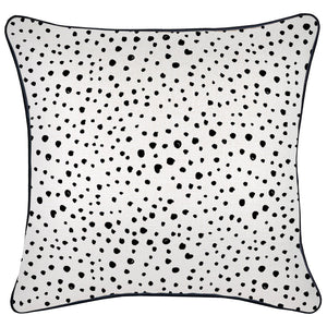 Housse de coussin-Avec passepoil noir-Lunaire-45cm X 45cm