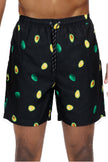 Short de bain imprimé avocat