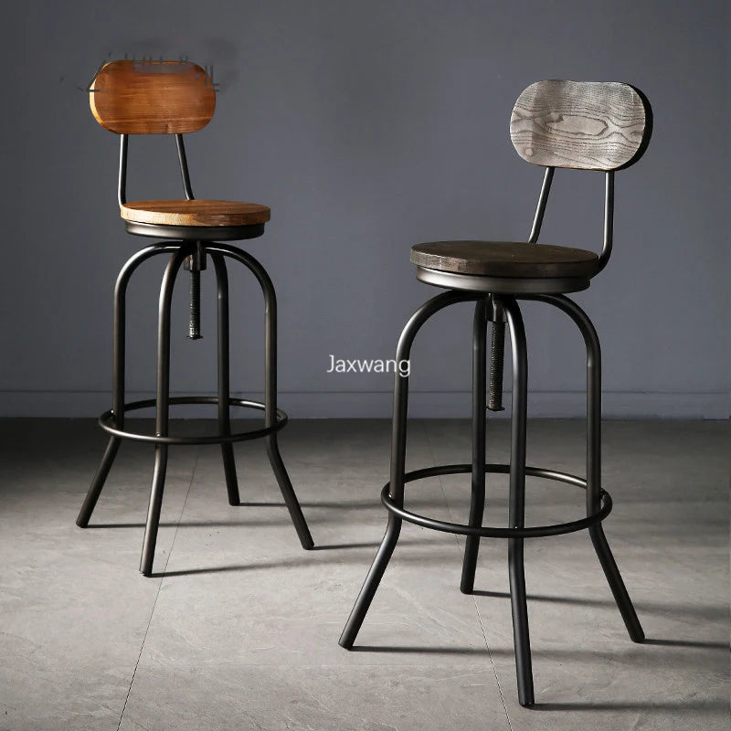 Chaises de bar style industriel Loft