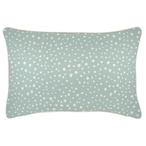 Housse de coussin-Avec passepoil-Lunar Pale Mint-35cm X 50cm