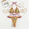 Ensemble de bain bikini sexy avec push-up pour le bain