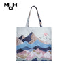 Stylish Print Tote Bag