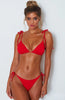 Red Hot Bikini Set with Matching Sunglasses