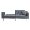 Modern Linen Convertible Futon Sofa Bed for Small Spaces & Apartments