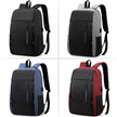 Multifunctional Men's Waterproof Backpack with USB Port