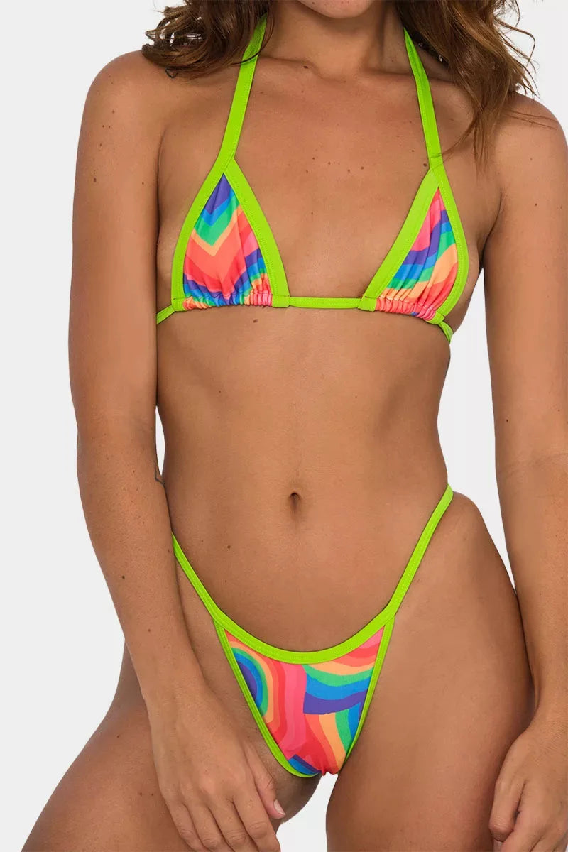 2023 New Swimwear Bathing Suit 2 Pieces Micro Mini Bikinis for Sex Woman