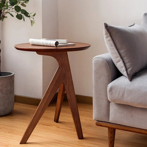 Nordic Solid Ash Wood Coffee Table - Sleek, Polished, Perfect for Living Room