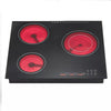 Tri-Head High Power Ceramic Cooktop: Sleek, Integrated Electric Cooker