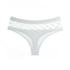 Elegant Hollow Out Seamless Sexy Panties - European Mid-Waist G-String