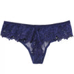 Sensual Lace Embroidered Thong – Temptation Low-Waist, Transparent Design